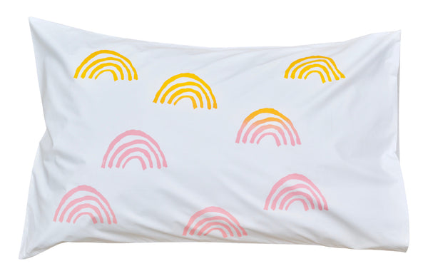 Mini Indi Rainbow Pillowcase