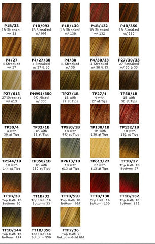 Hair Color Chart 2 