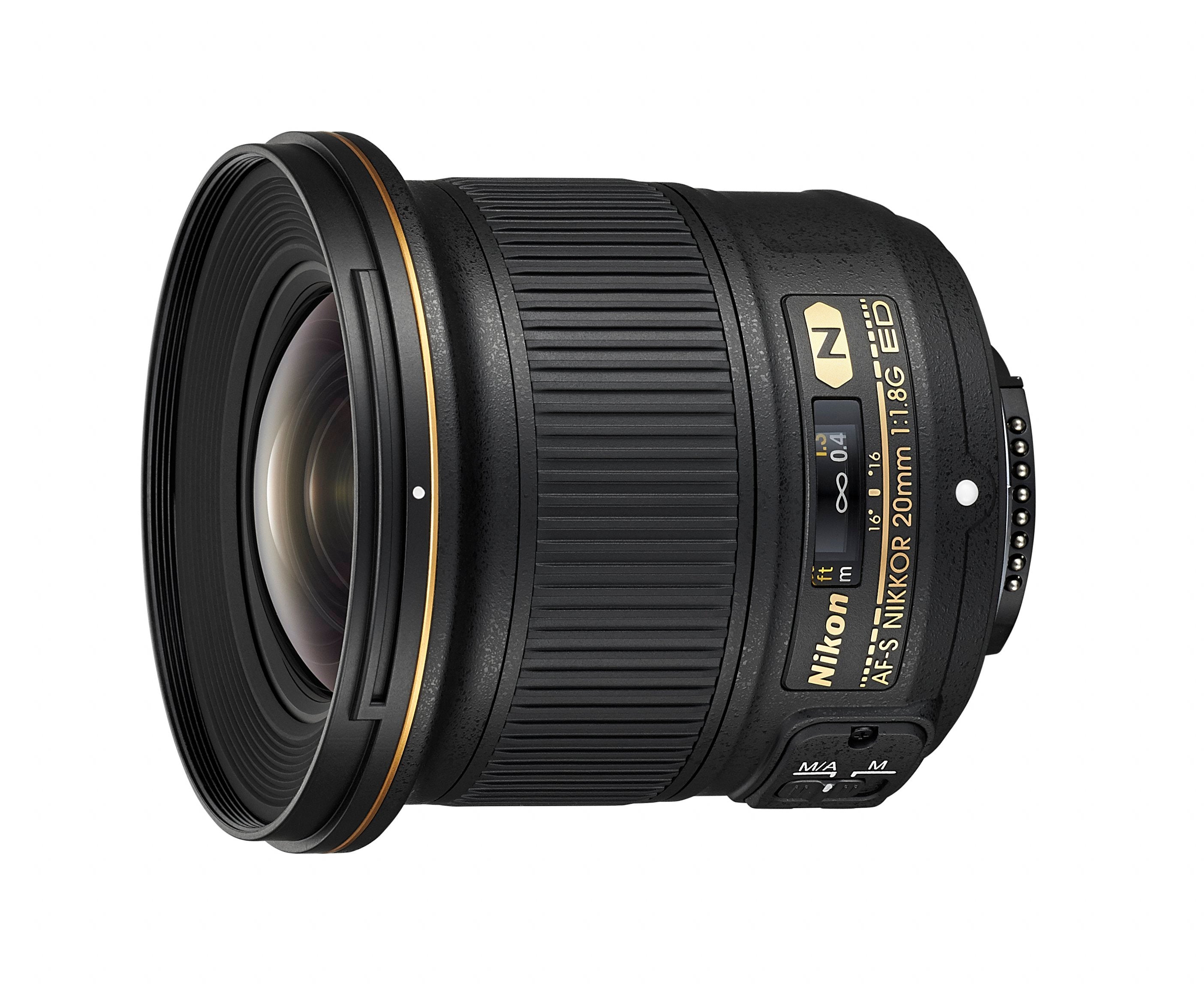 Nikon AF-S Nikkor 20mm f/1.8G ED, Ø77