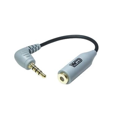 Compatible con silbar Touhou Vidpro MASP TRS To TRRS Microphone Adapter F/Iphones & Ipads