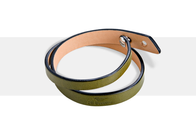 Cadorna Leather Bracelet by Il Bussetto