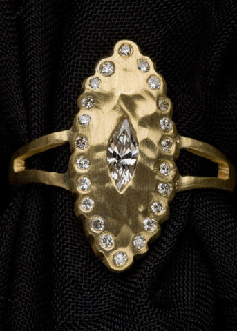 countess celestial 55ctw rhombus ring 18k