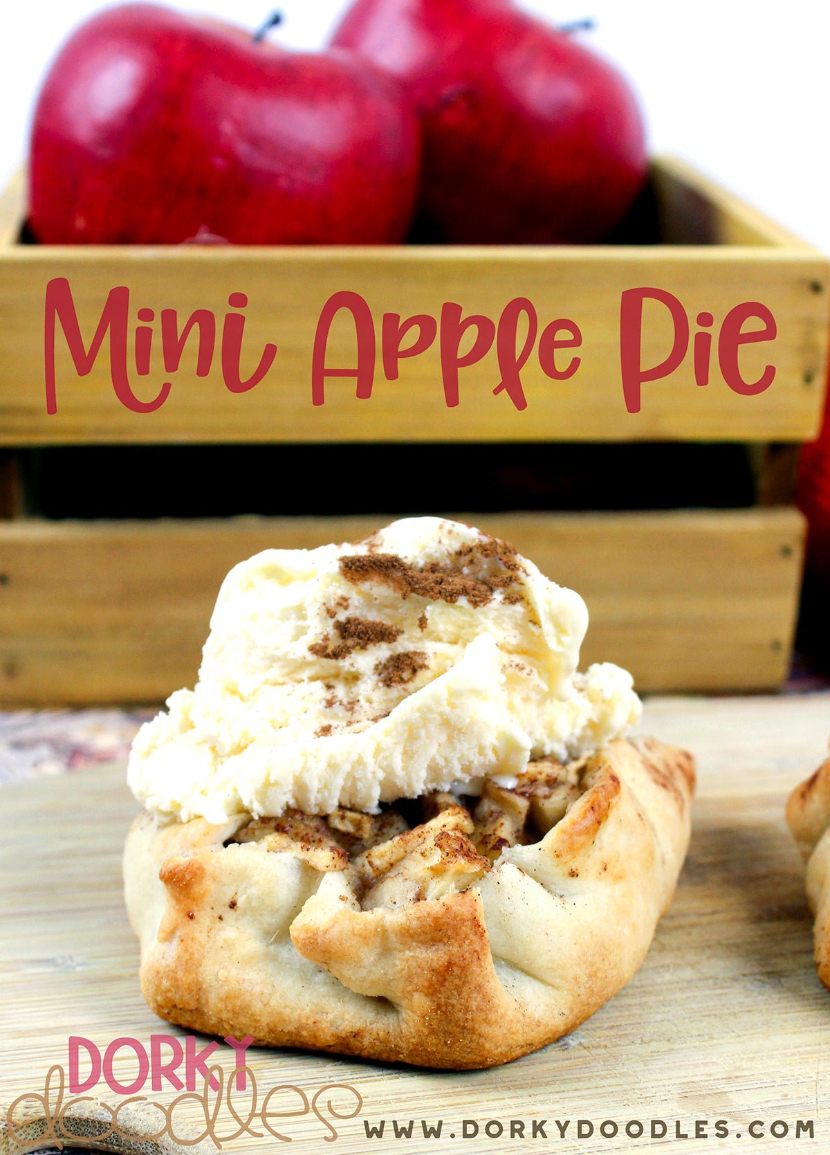 mini apple pie recipe and tutorial