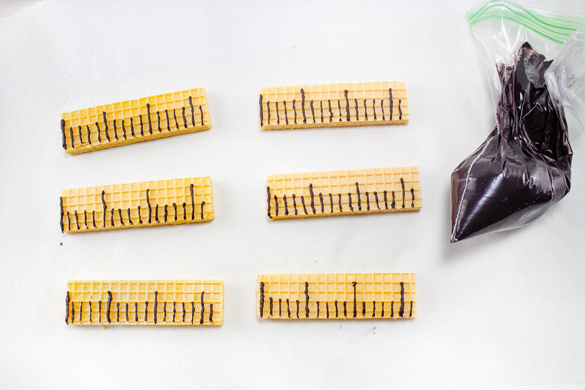 wafer cookie rulers