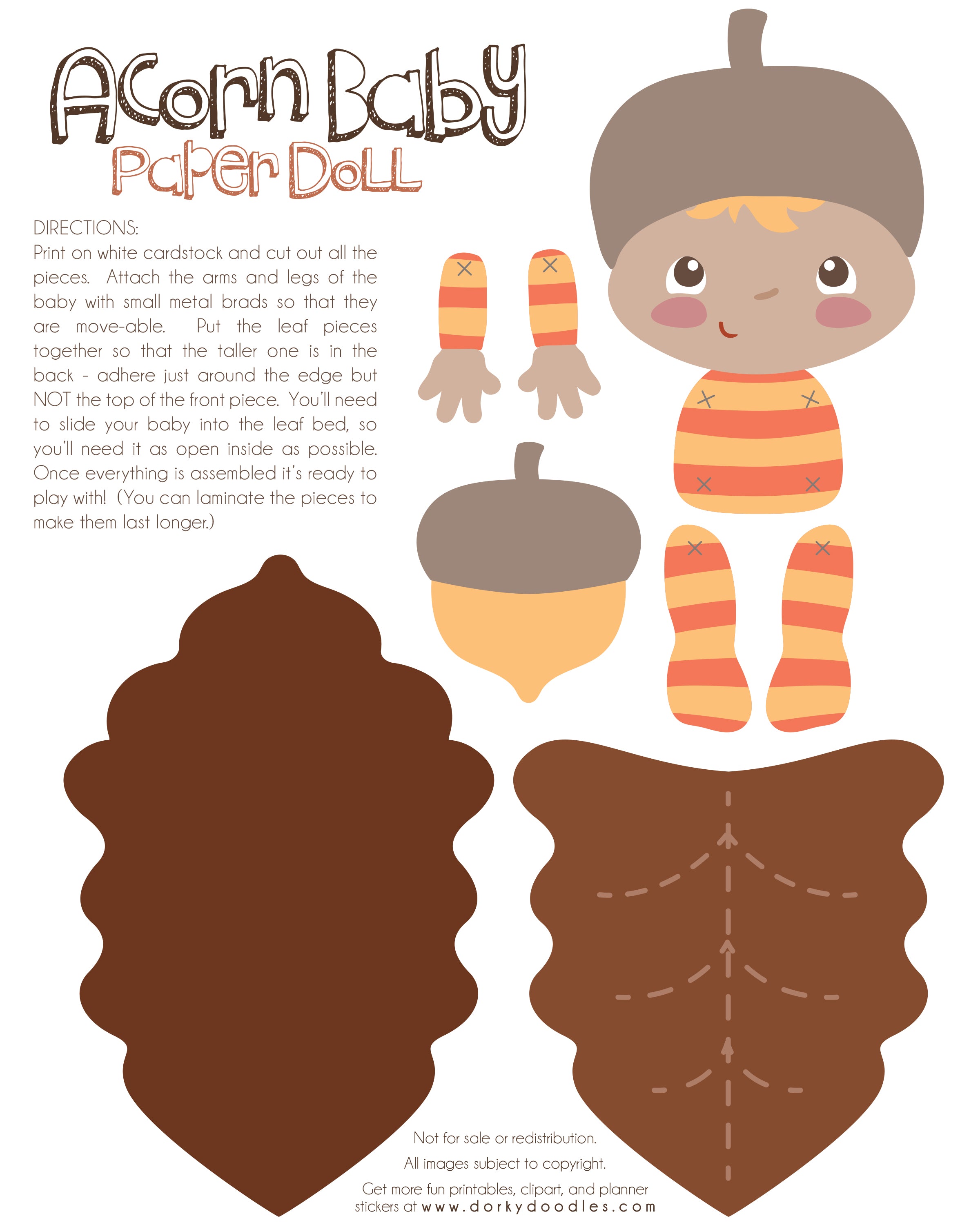 baby paper doll