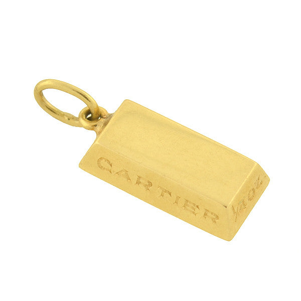 cartier 12 oz gold ingot