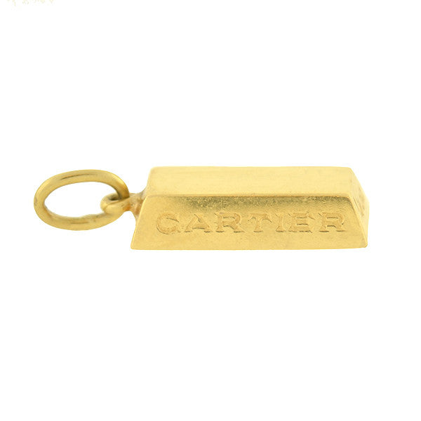 cartier 12 oz gold ingot