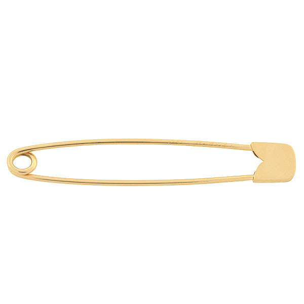 cartier gold safety pin