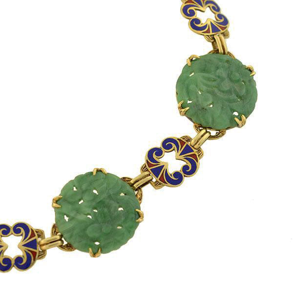 carved jade jewelry