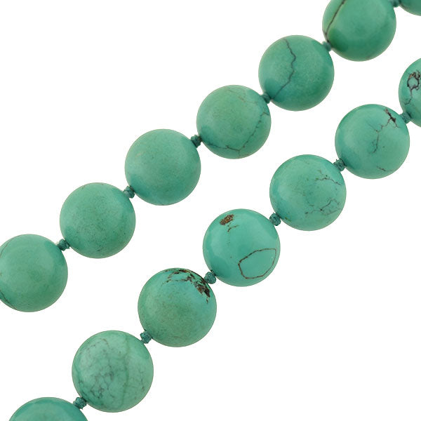 big turquoise necklace
