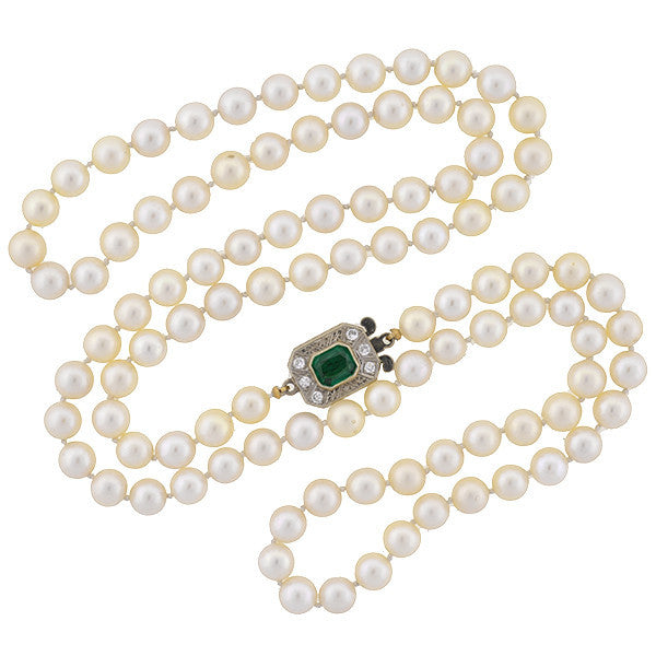 single pearl necklace with diamond