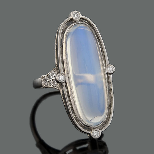 tiffany moonstone ring