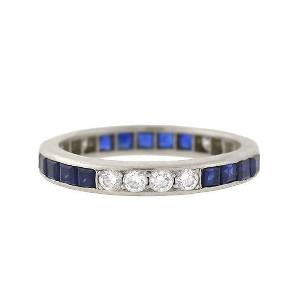 sapphire eternity band tiffany