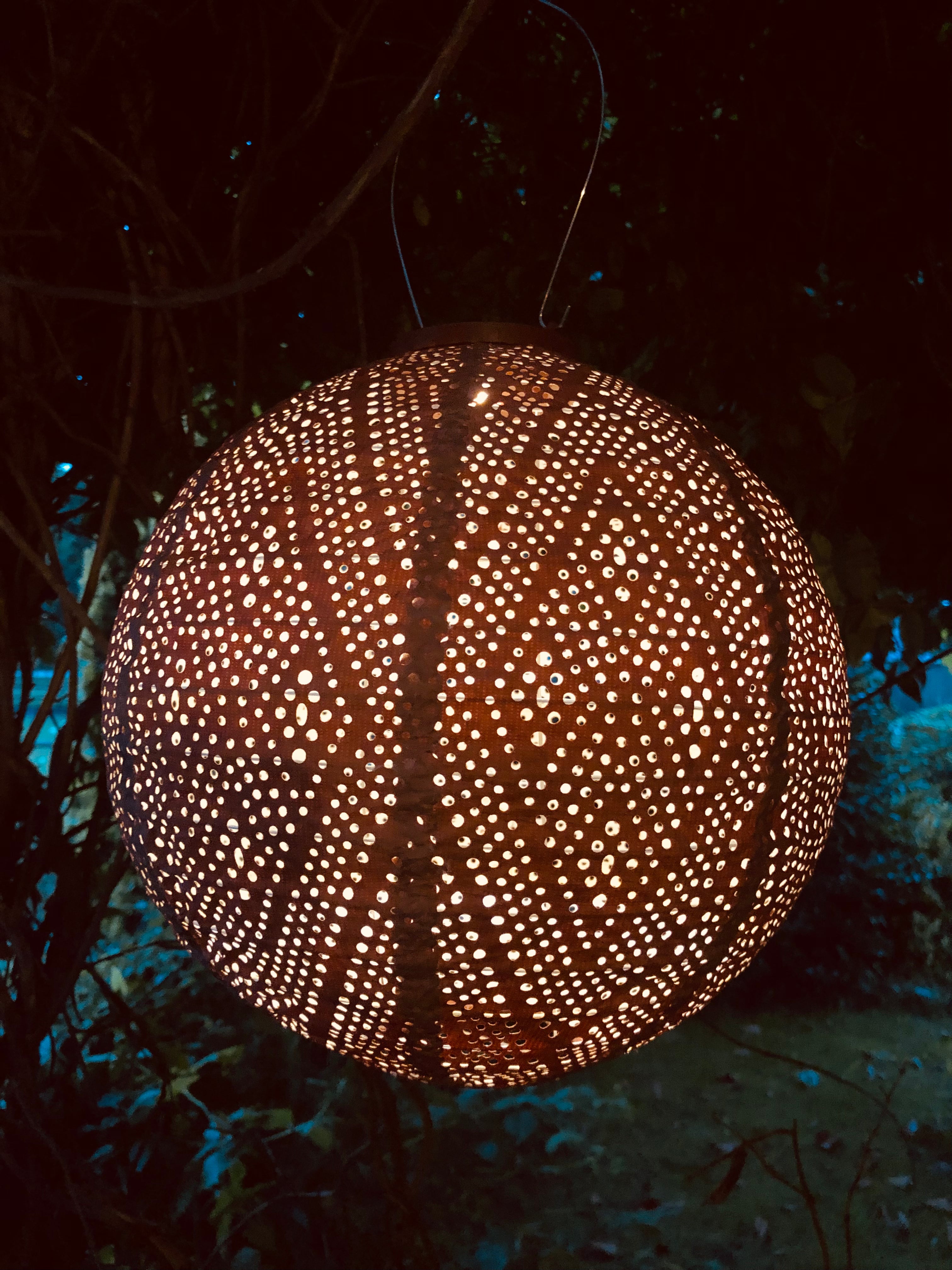 Lumiz Lampion Rond 30 Copper