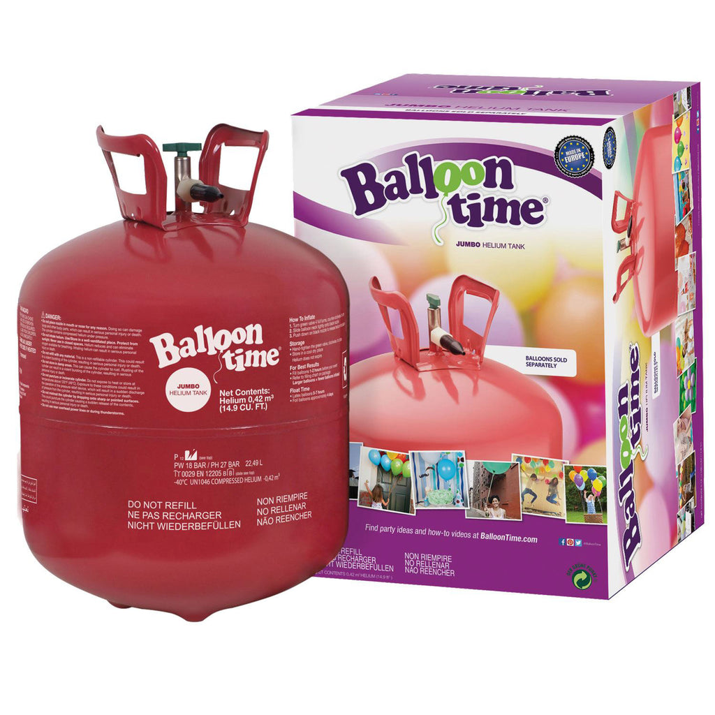 Ontkennen mei whisky Balloon Time Large Helium Tank 14.9cu ft, 12in – itzaparty Stores