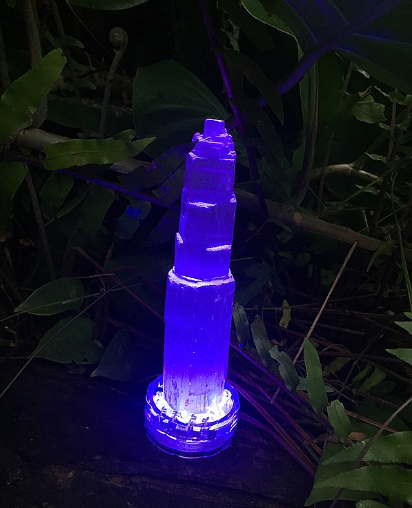 selenite led lamp