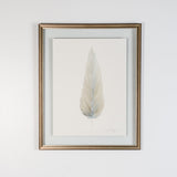 MEDIUM FLOATED FRAMED FEATHER SERIES 5 PAINTING #6