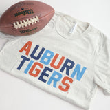 AUBURN TIGERS MULTI BLOCK TSHIRT