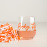 GAMEDAY PRINTED WINE GLASS PACK OF 4