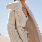 COZYCHIC ANGULAR STRIPE CARDI