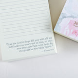 DAILY BIBLE VERSE NOTEPAD