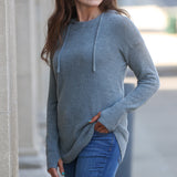 COZYCHIC LITE SHIRTTAIL HOODED PULLOVER
