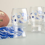 GAMEDAY PRINTED PINT GLASS PACK OF 6