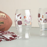 GAMEDAY PRINTED PINT GLASS PACK OF 6