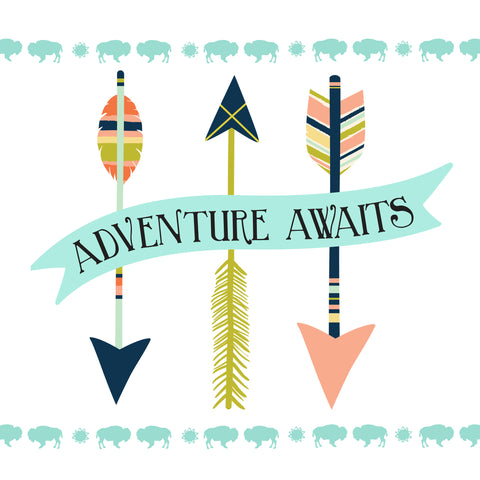 adventure awaits wall art for kids free printable