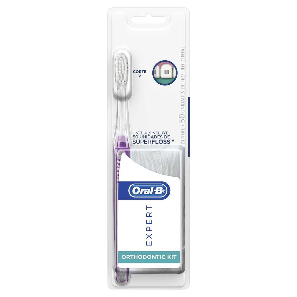 onkruid woordenboek Materialisme Oral B Expert Orthodontic Toothbrush Medium 1 Unit + 50 Units of Denta