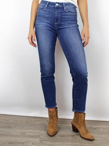 Paige Hoxton Straight Ankle Jeans in Forever