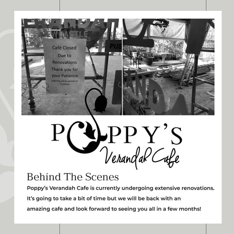 Poppy's Verandah Cafe Renovations