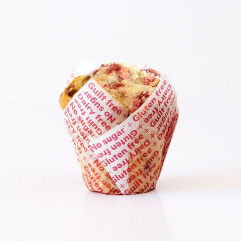 Noshu White Choc Raspberry Muffin