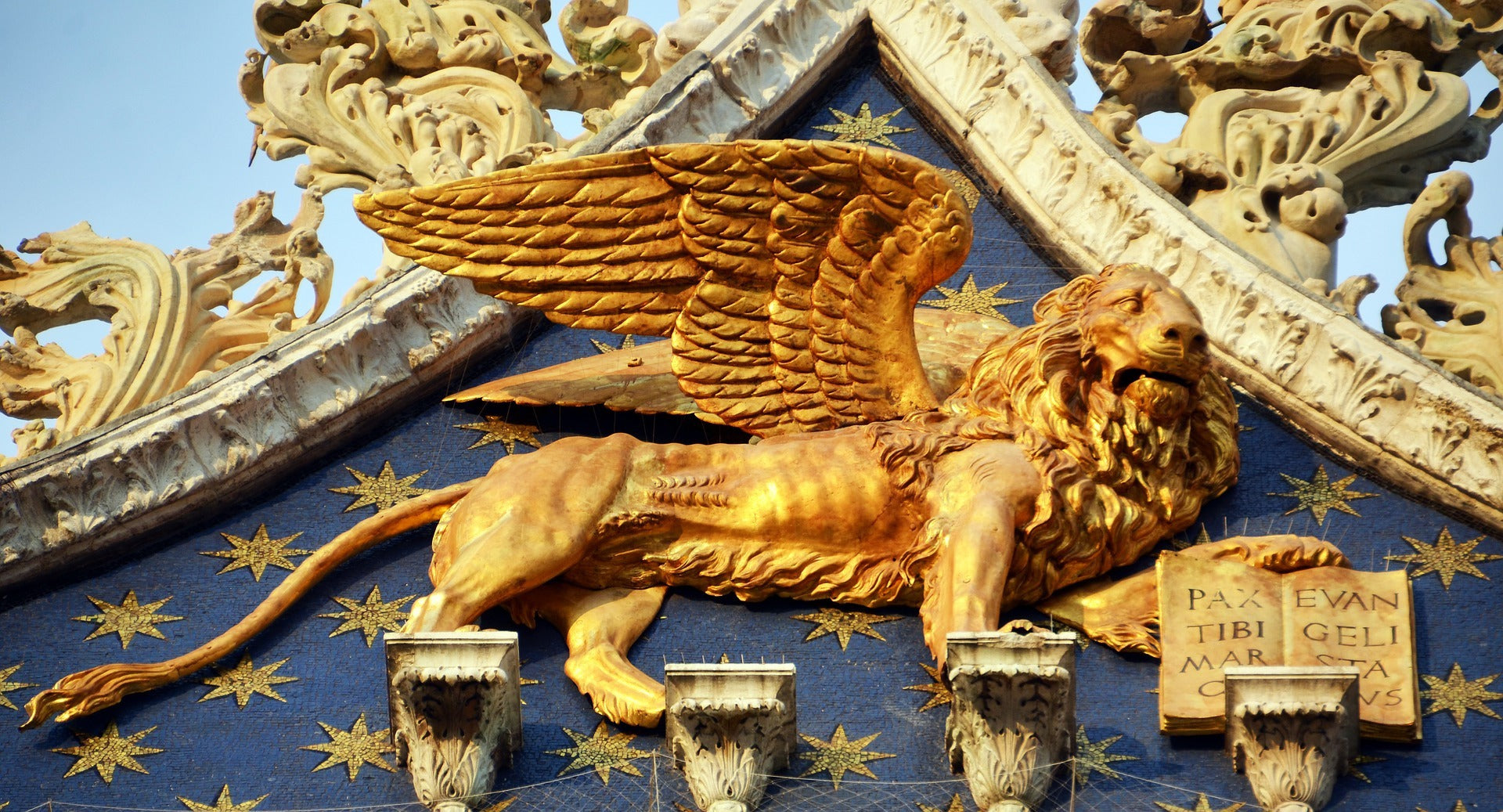 Sculpture Lion de Saint-Marc à Venise