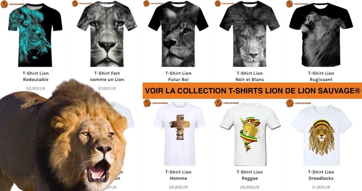 Tee-shirt Lion 