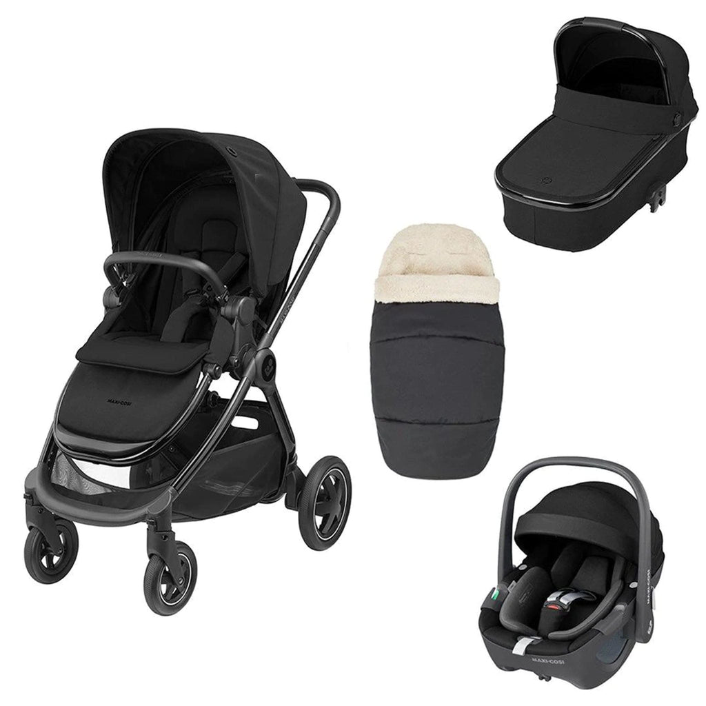 maxi cosi adorra with oria carrycot & cabriofix