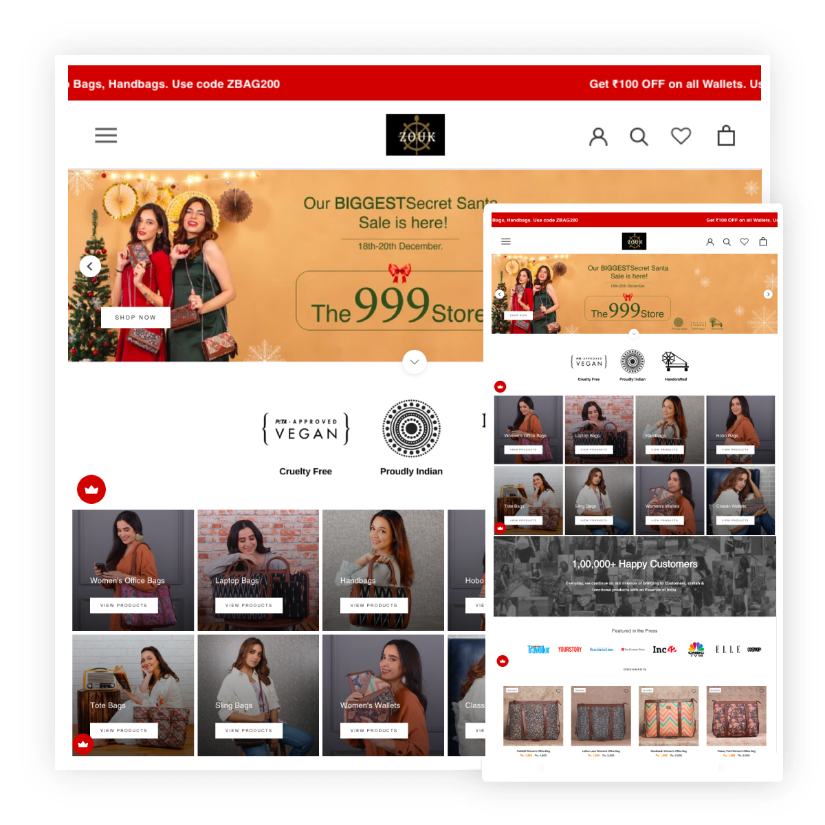 Wordpress Website Zouk