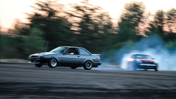 AE86 drifting with Annex Suspension Group Coilovers