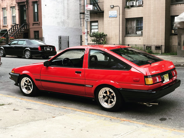 AE86 on Annex Suspension Group Coilovers