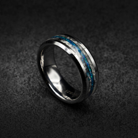 marble glow in the dark ring