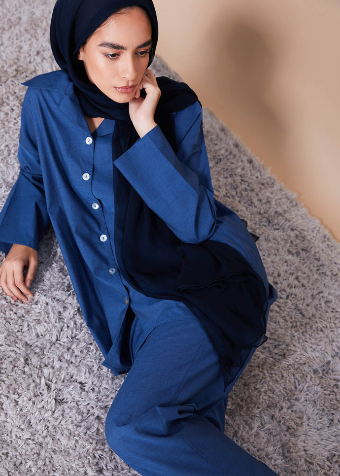 Modest Pjs Blue