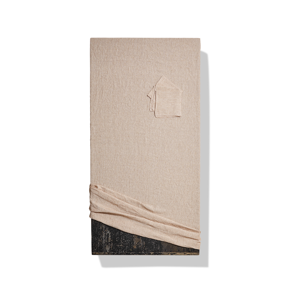 Nappe en pur lin lavé 175 x 250 cm - Milleraies Brique de Sienne
