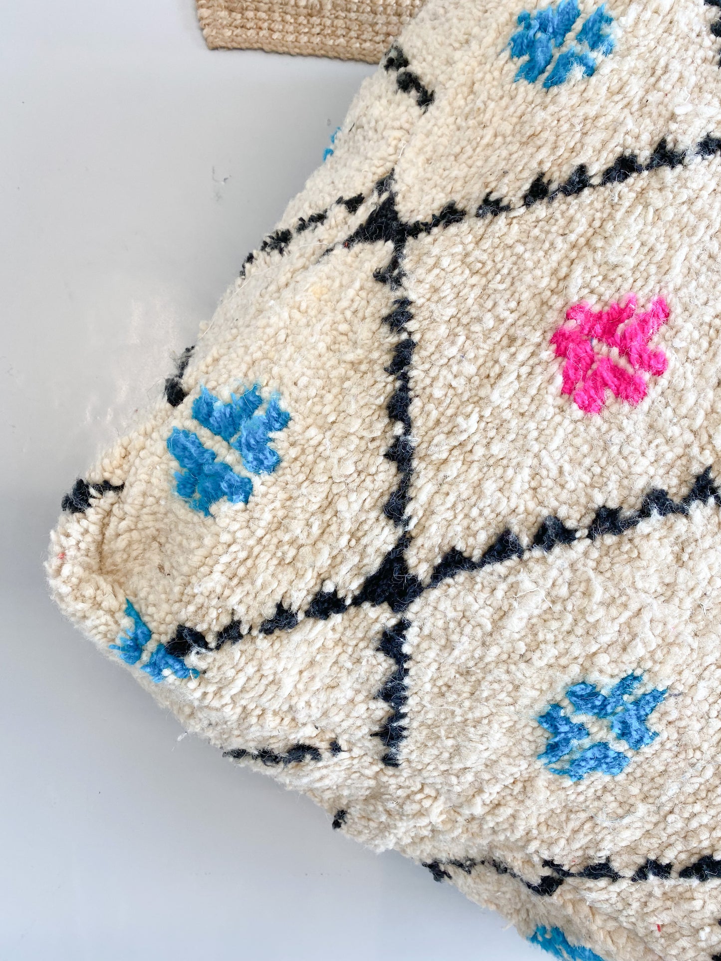 Beni Ourain Pouf - 19