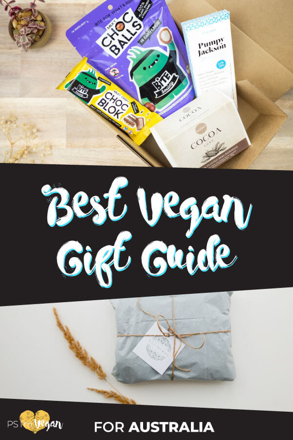 List of the best vegan gifts ideas for the best vegan birthday ever! Full of vegan present ideas for her and for him like vegan food, a vegan gift box and funny vegan products. Need vegan gift ideas? Look no further! #vegan #gift #PSIV #ideas