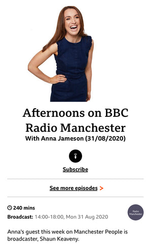 Anna Jameson talking DIY on BBC Radio Manchester