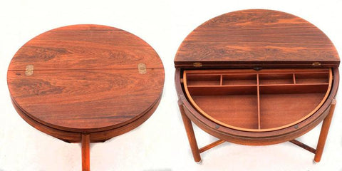 Rastad & Relling Side or Sewing Table from 1stdibs. 