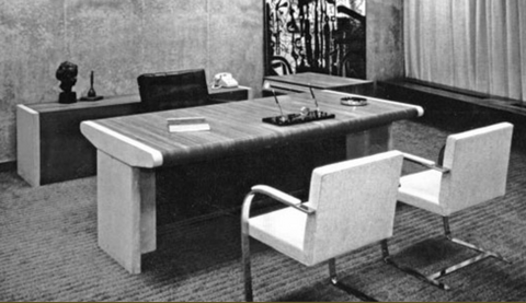 Leif Jacobsen Desk for Toronto Mayor. 