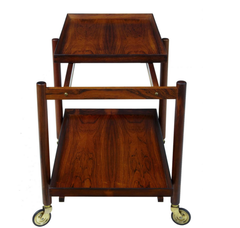 Hundevad Rosewood Serving Table Trolley/Cart