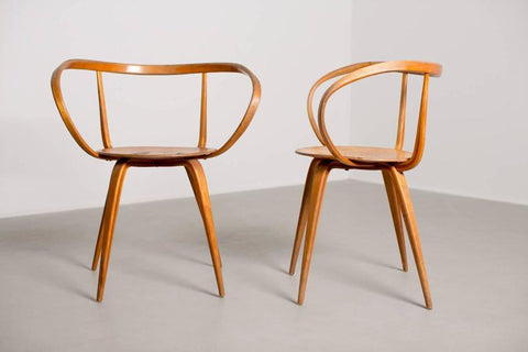 George Nelson Pretzel Chair, Image from 1stdibs