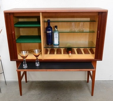 Kurt Ostervig Bar Cabinet, Open